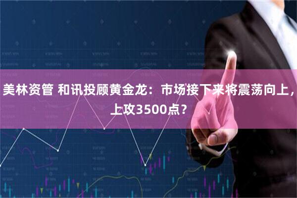 美林资管 和讯投顾黄金龙：市场接下来将震荡向上，上攻3500点？