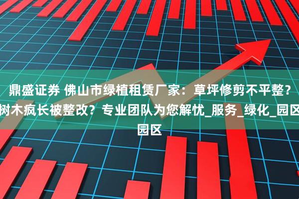 鼎盛证券 佛山市绿植租赁厂家：草坪修剪不平整？树木疯长被整改？专业团队为您解忧_服务_绿化_园区