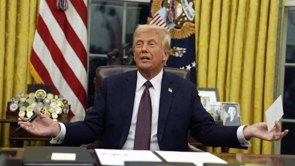 德邦国际 谈及中国, 特朗普换了副面孔